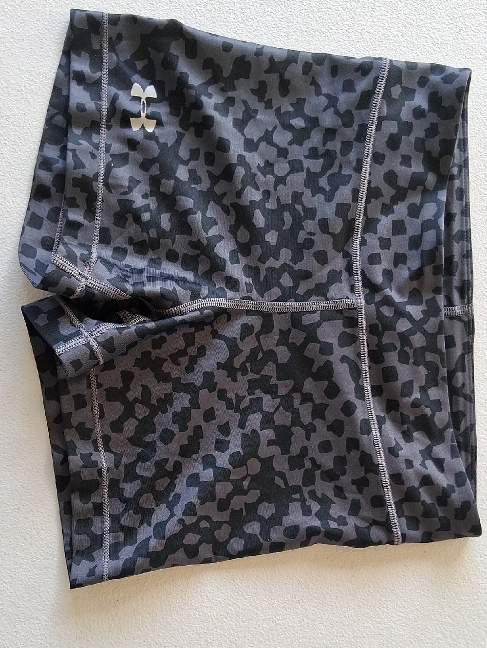 Under Armour Gray & Black Camo Print Training Shorts